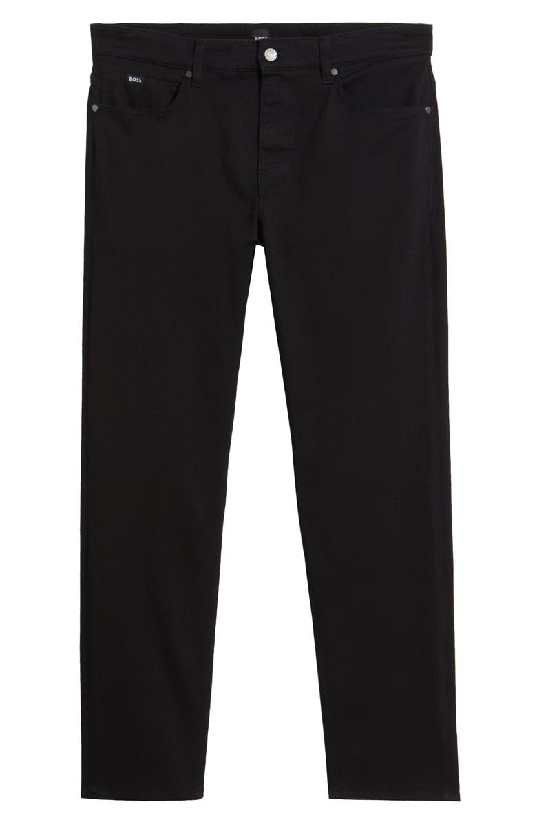 BOSS Delaware Slim Fit Jeans, Alternate, color, Blk