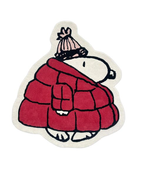 Peanuts Puffer Jacket Rug