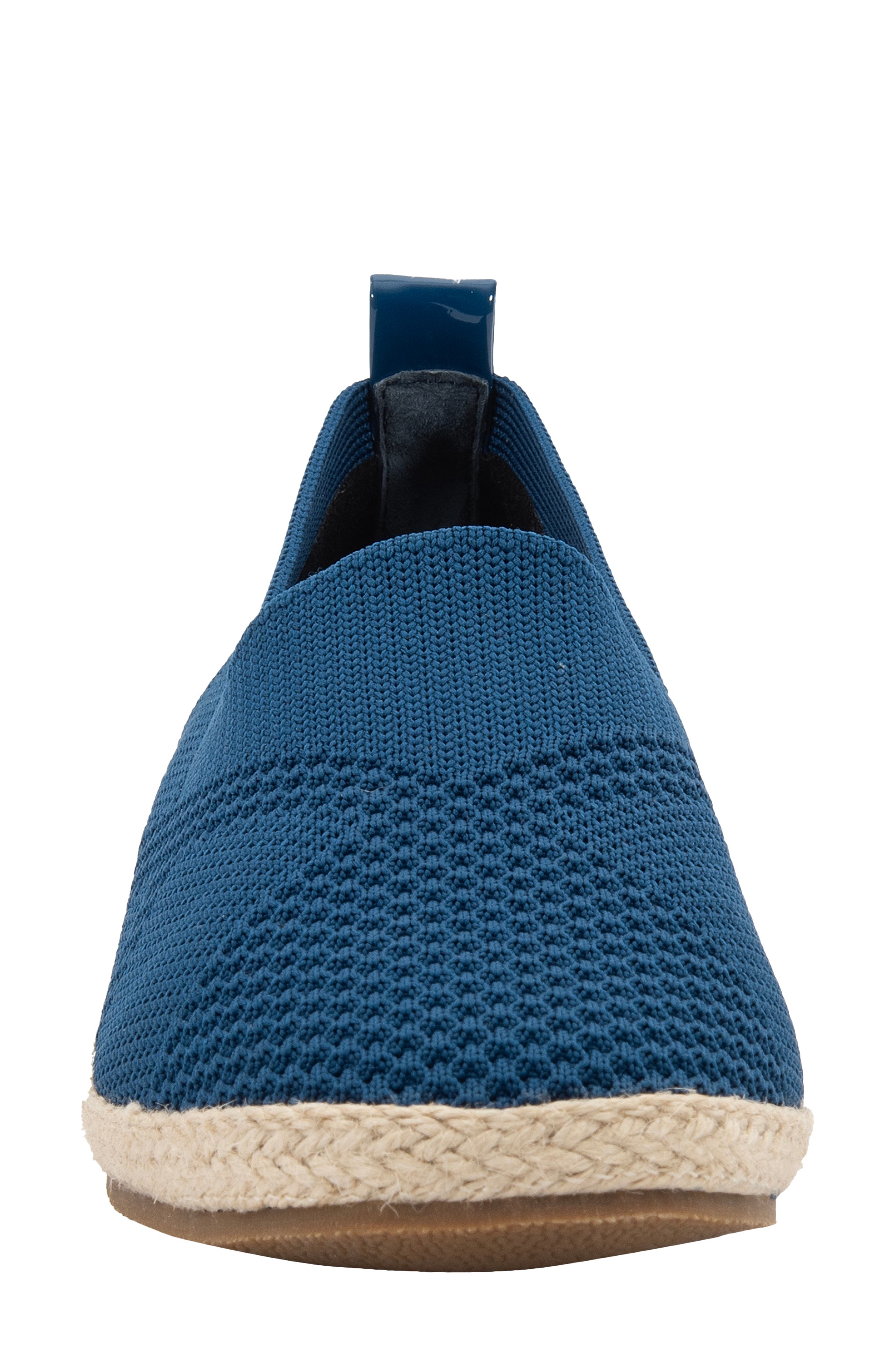 Bianca Stretch Espadrille Pump, Alternate, color, NAVY FABRIC