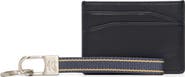 Brooks Brothers Leather Card Case & Key Chain Gift Set