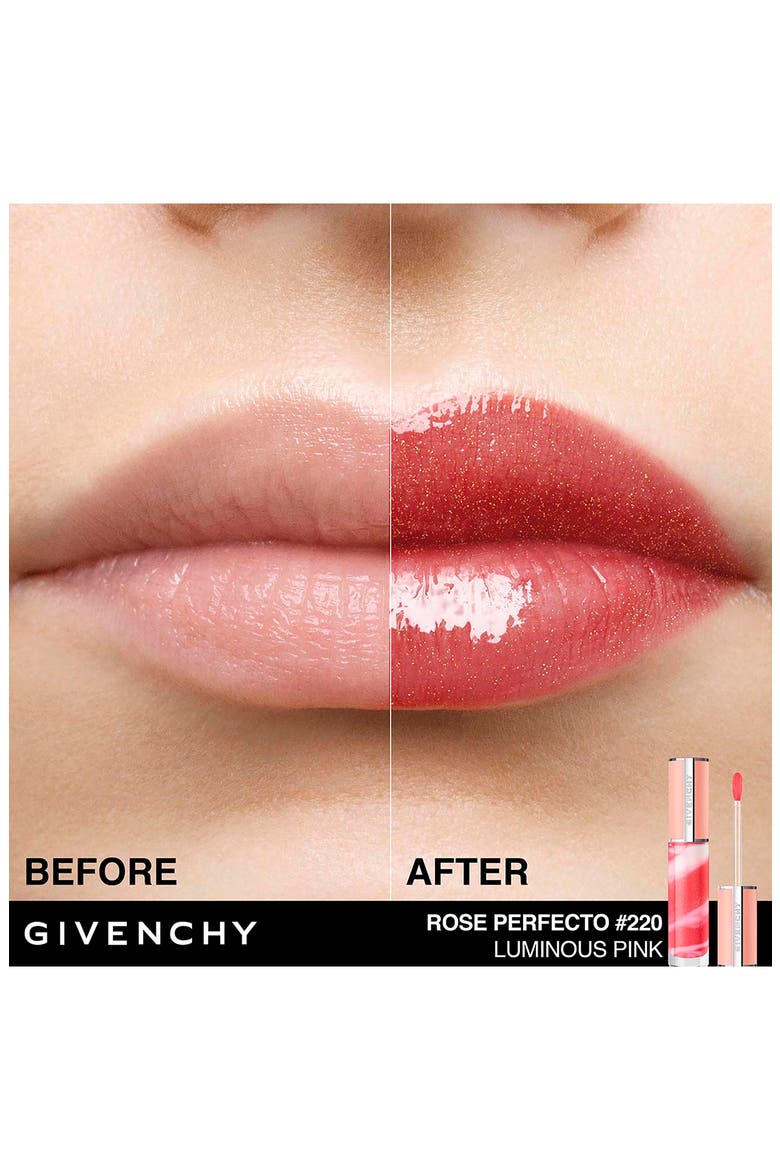 Rose Perfecto Liquid Lip Balm, Alternate, color, 220 LUMINOUS PINK