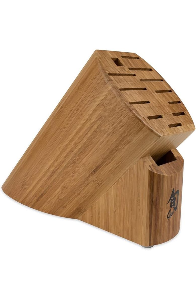 Shun 13 Slot Knife Block, Main, color, Light