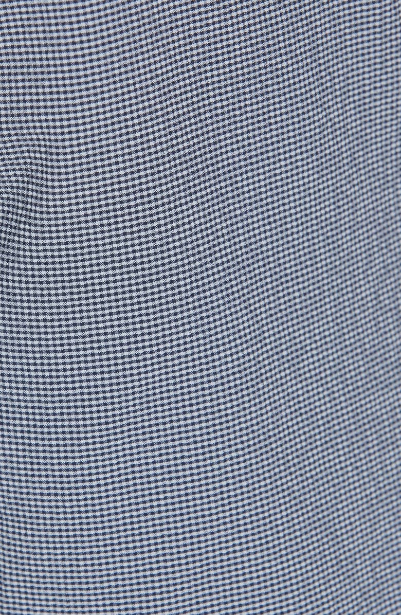 Onia Calder Gingham Swim Trunks, Alternate, color, 