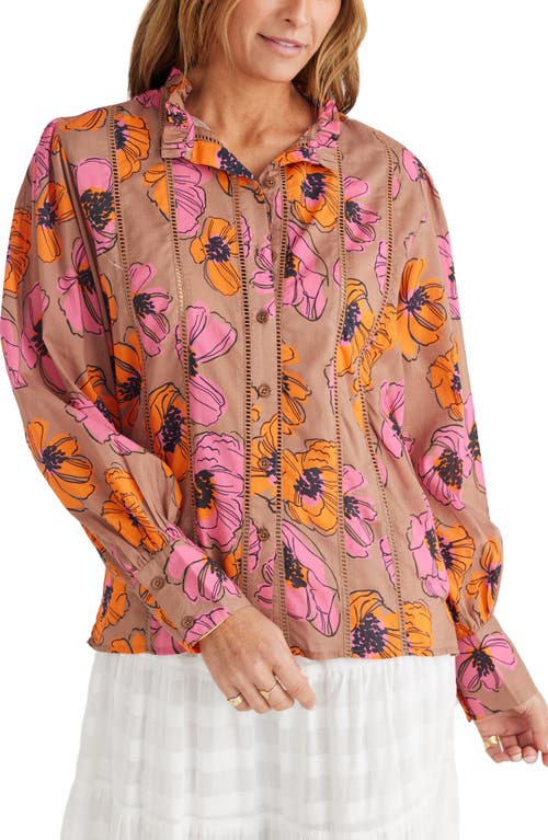 Brave + True Brave+true Goldsmith Shirt In Brown