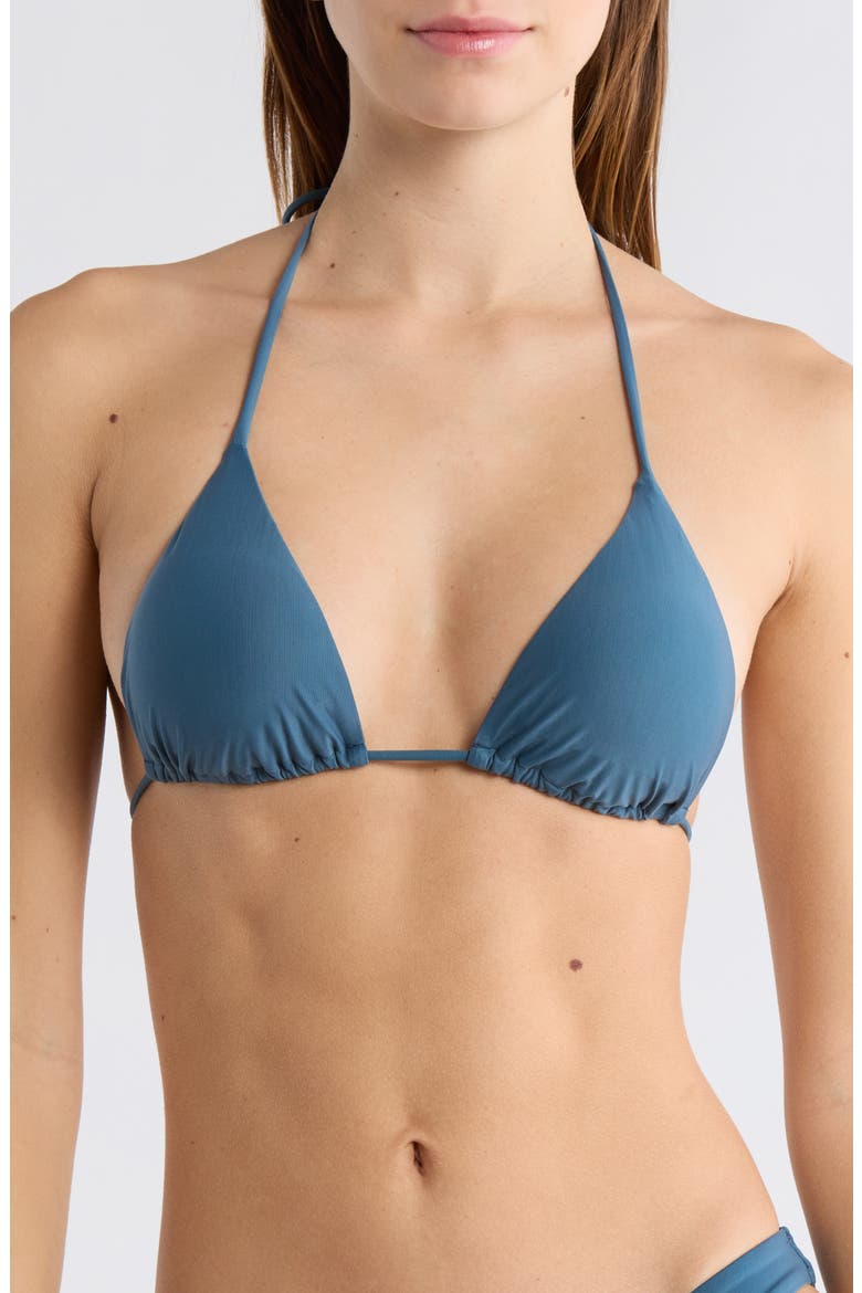 Triangle Bikini Top, Main, color, BLUE