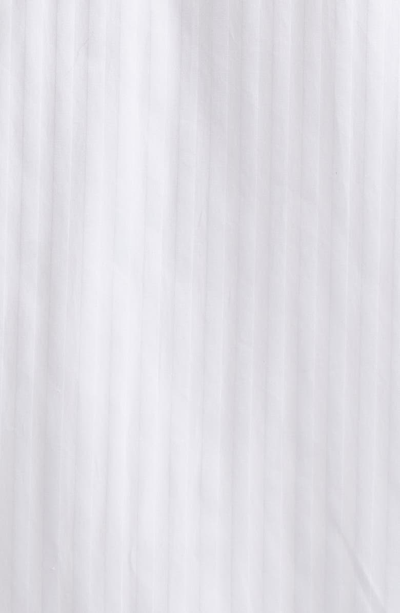 PARTOW Theo Jacquard Stripe Cotton Button-Up Shirt, Alternate, color, White