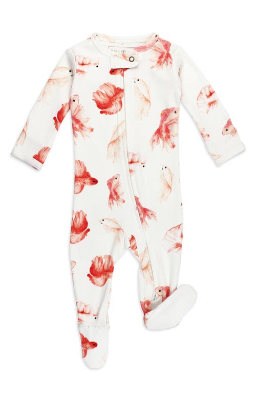 L'ovedbaby Organic Cotton Zip Footie