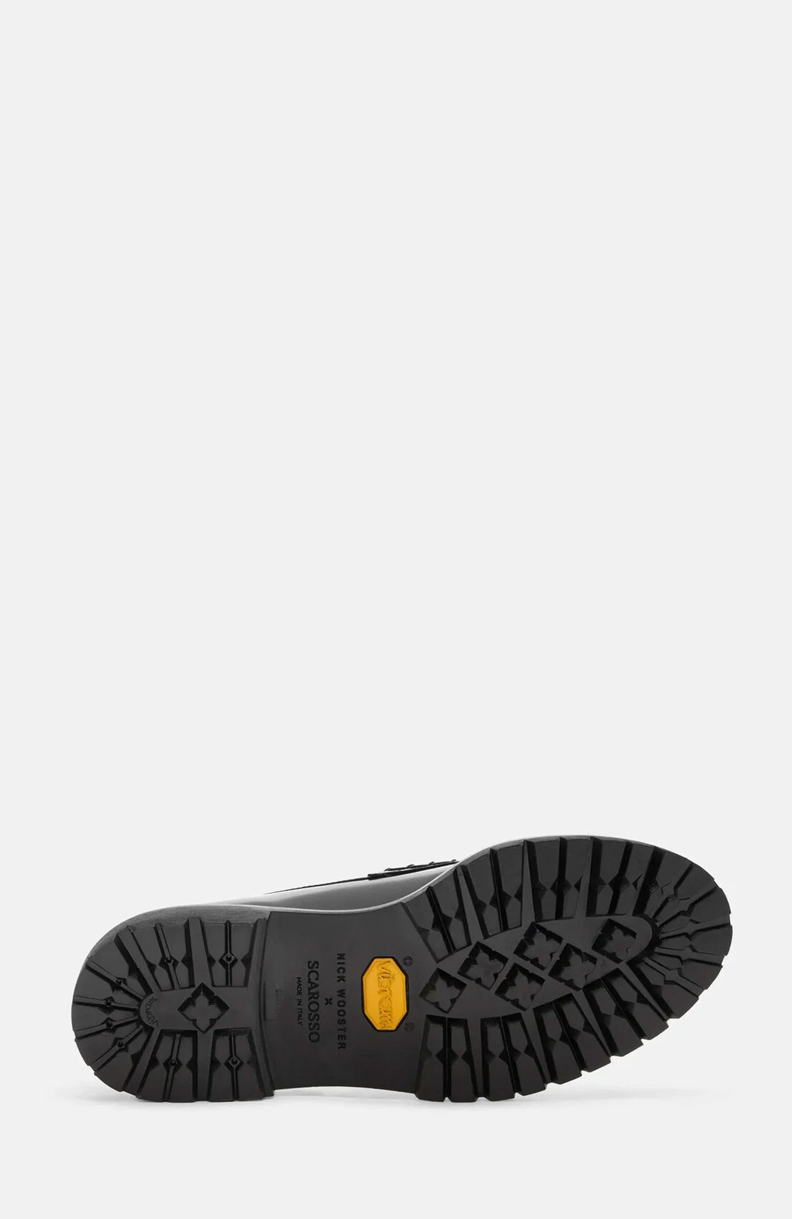 Wooster II Loafers, Alternate, color, Black - Brushed Calf