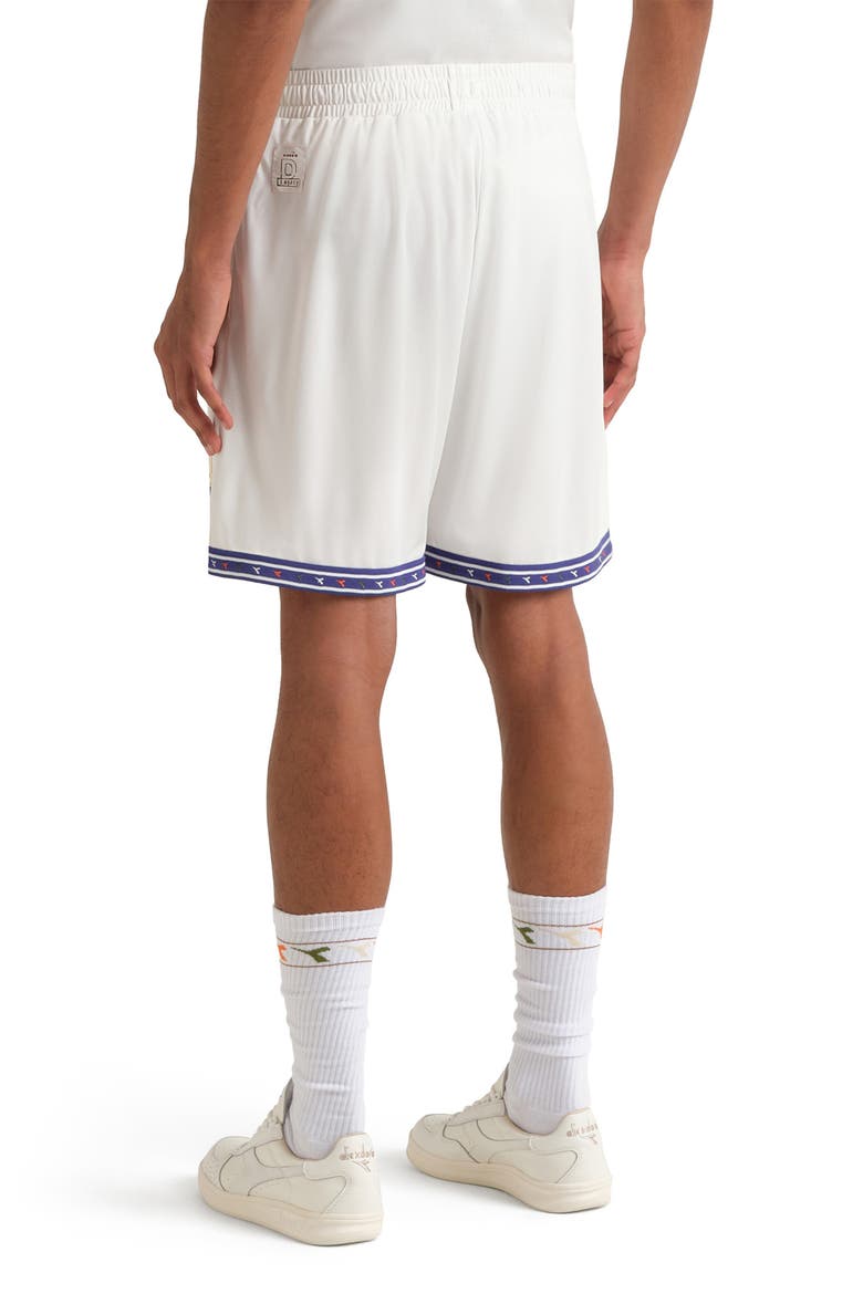 Legacy Embroidered Piqué Soccer Shorts, Alternate, color, OPTICAL WHITE