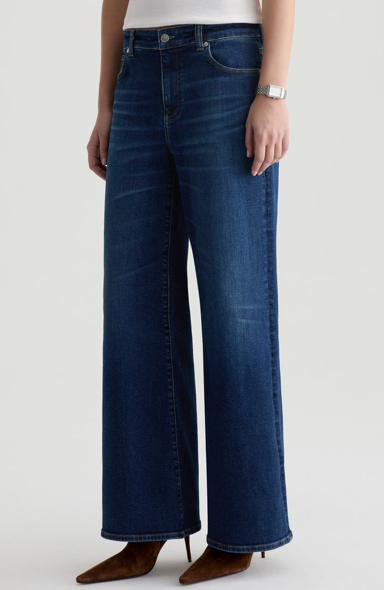AG Saige High Waist Wide Leg Jeans, Alternate, color, Outspoken