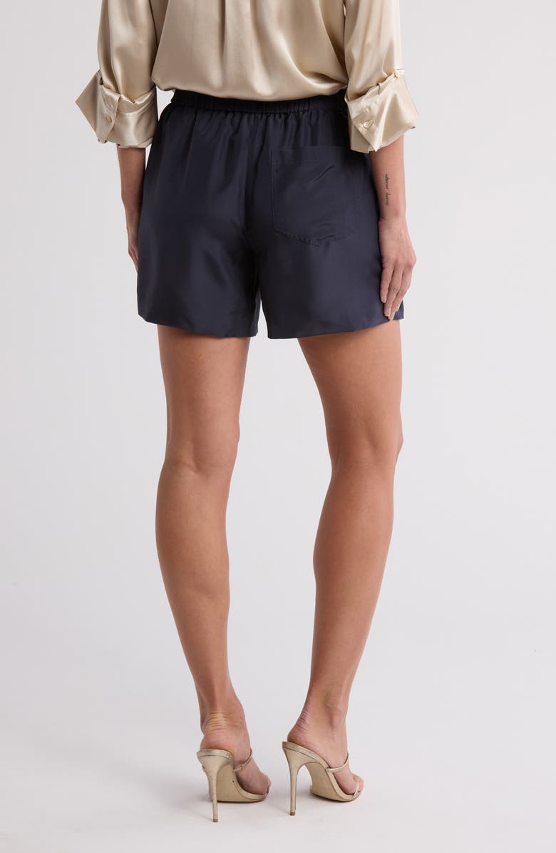 TWP Champ Silk Shorts, Alternate, color, Midnight