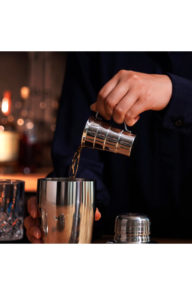 Viski Harrison Stepped Jigger in Stainless Steel, Alternate, color, 