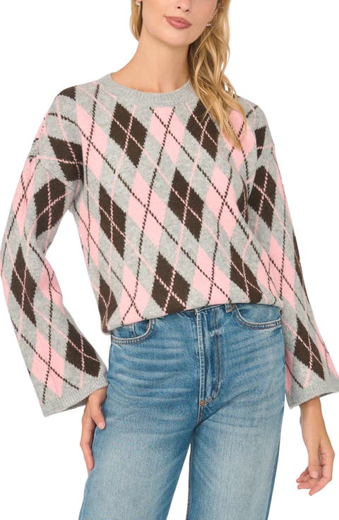 Argyle Crewneck Sweater