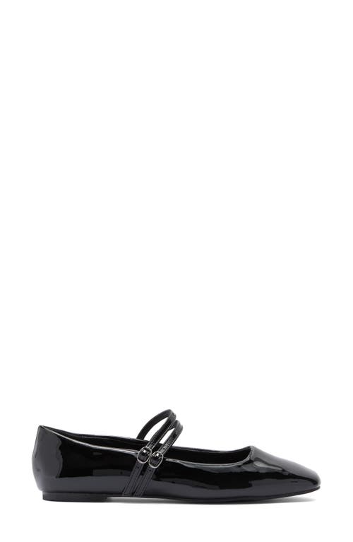 Billini Finnegan Mary Jane Flat In Black