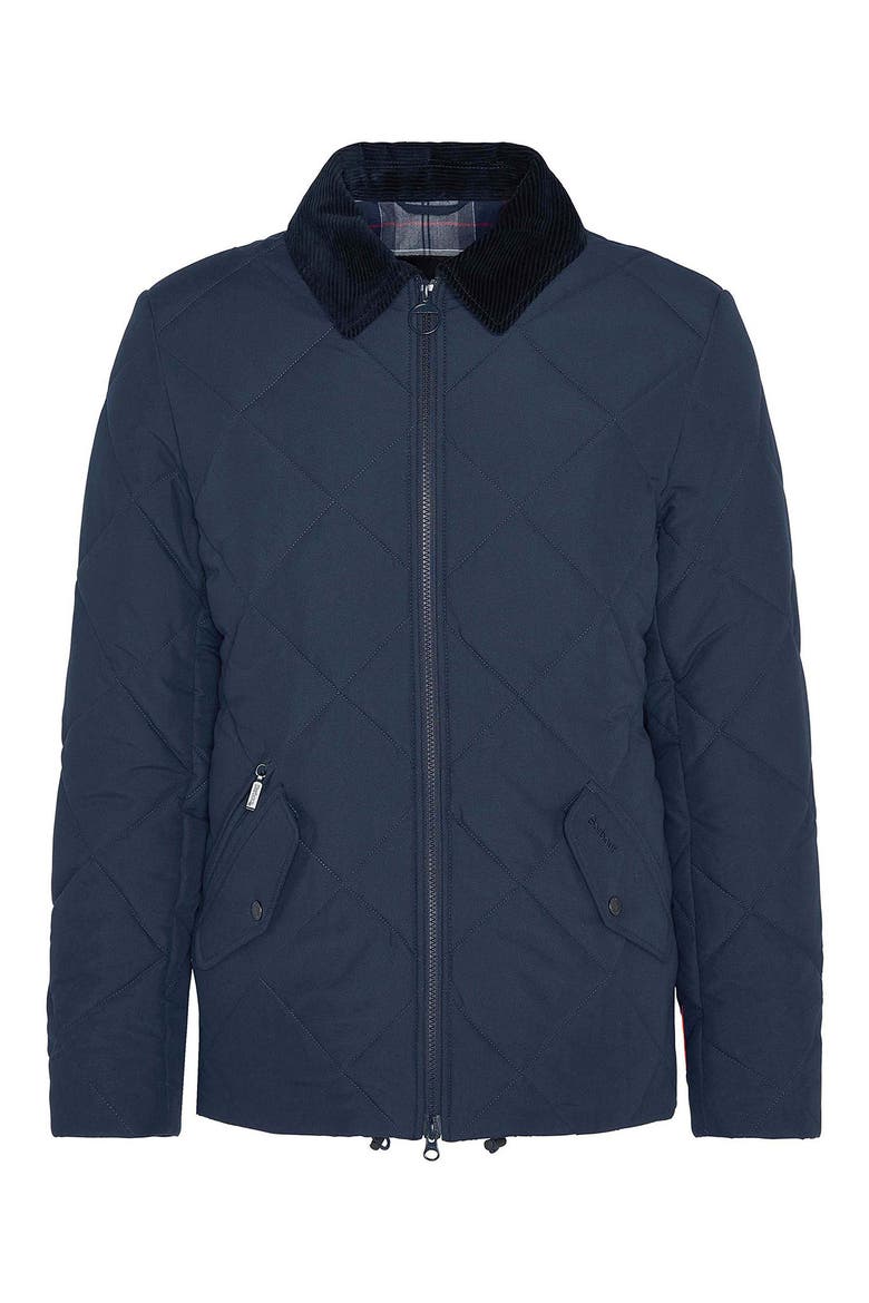City Chelsea Quilted Jacket, Alternate, color, NAVY