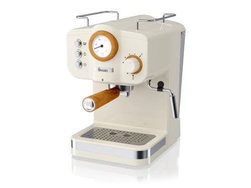 Swan Nordic Pump Espresso Coffee Machine In White