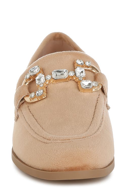 Rag & Co Maestro Bit Loafer In Beige