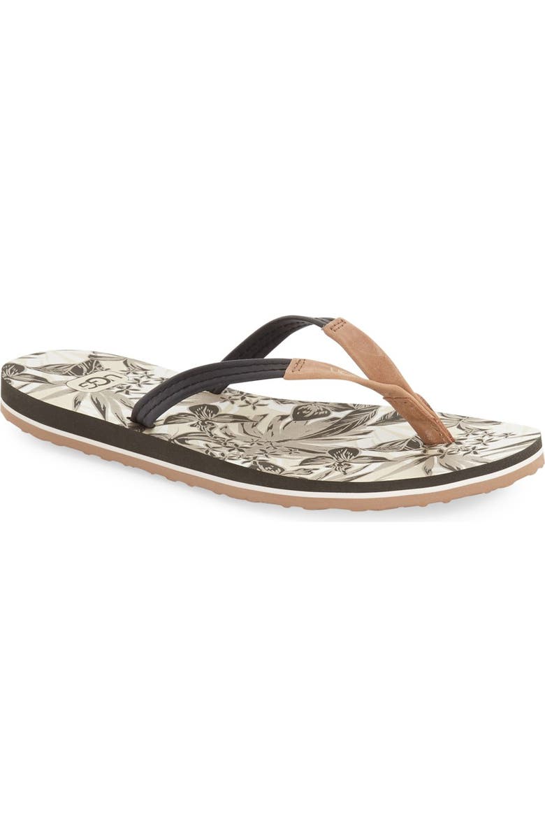 UGG<sup>®</sup> 'Magnolia Island' Flip Flop, Main, color,