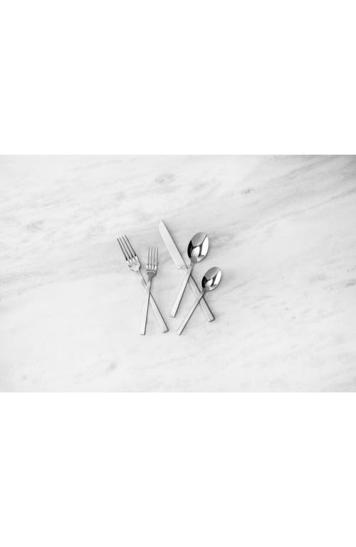 Fortessa Viggo Satin 20-piece Flatware Set In Silver