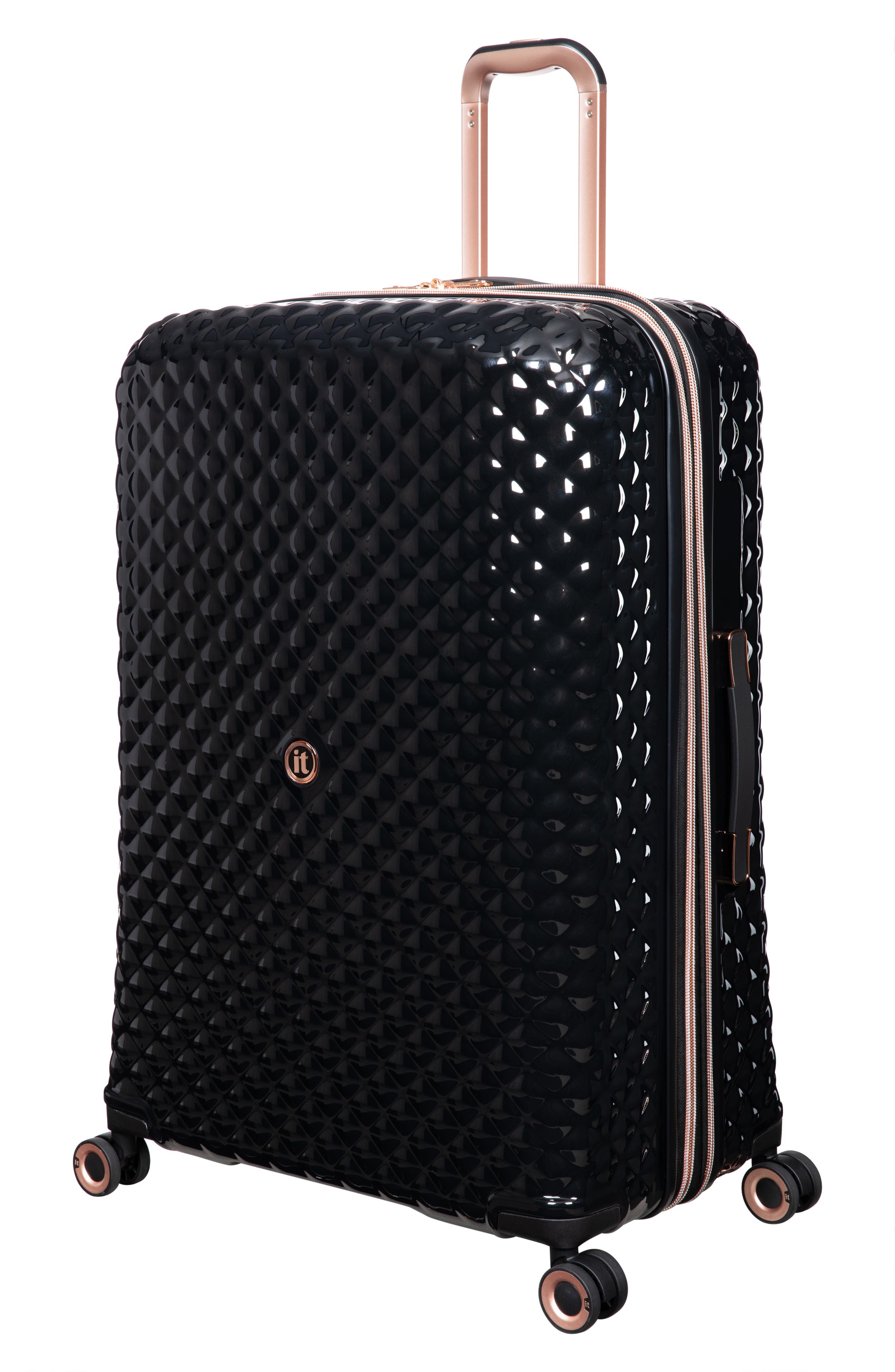 IT LUGGAGE Glitzy 31-Inch Hardside Spinner Luggage, Main, color, Black