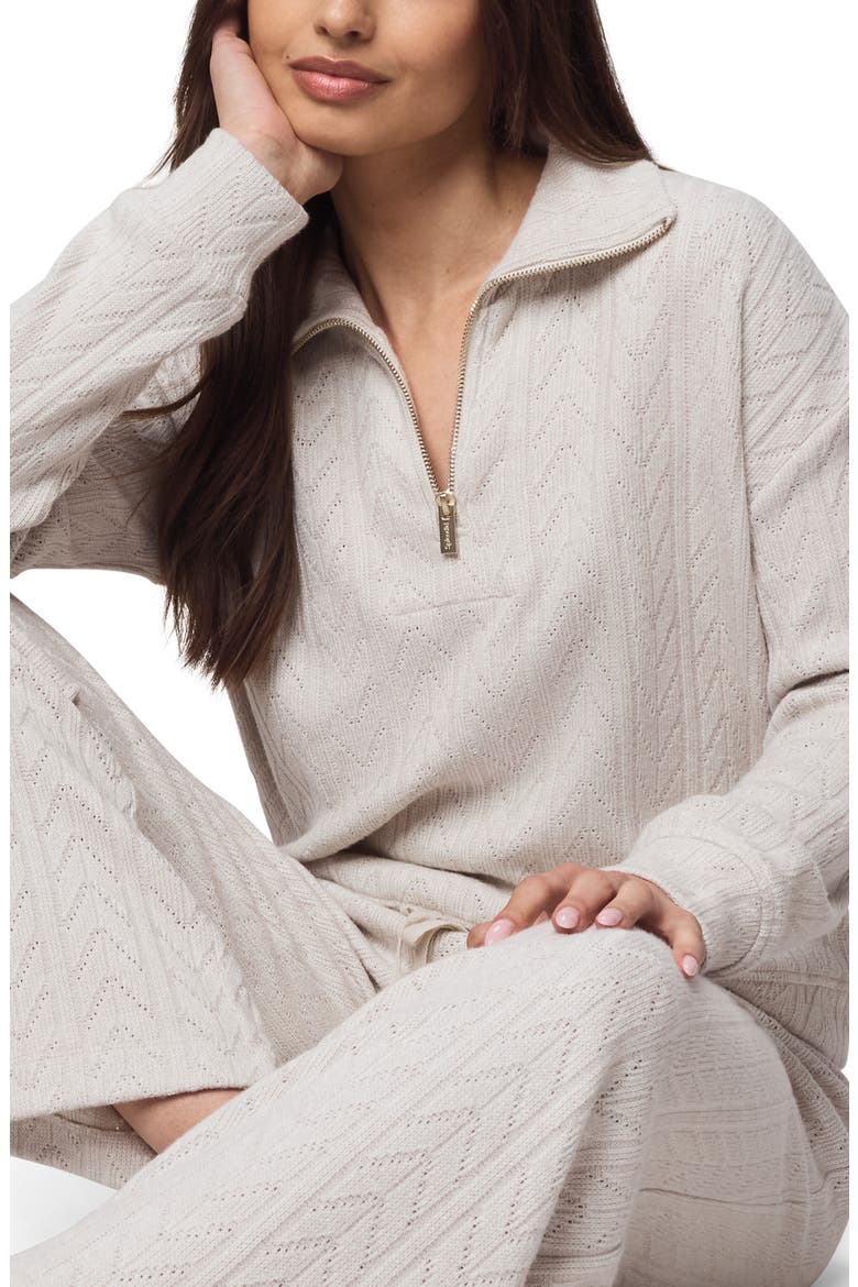 Sweatersoft Pants, Alternate, color, PALE OAK IVORY HEATHER