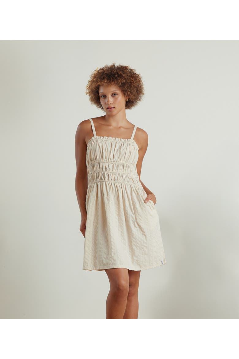 Bayside Dress, Main, color, Pearl