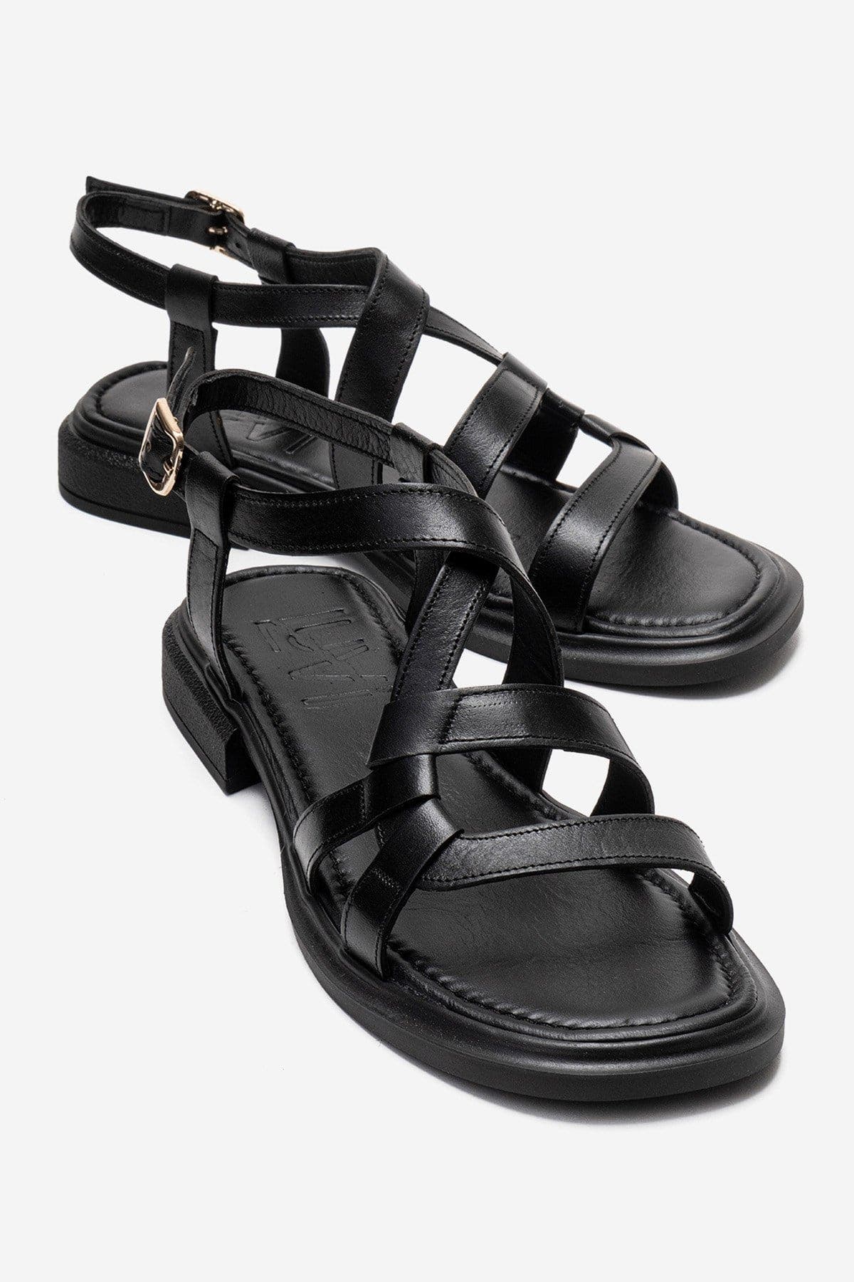 Forever & Always Shoes Laveda Leather Strap Sandal, Main, color, 
