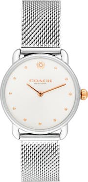 COACH Elliot Mesh Strap Watch, 28mm