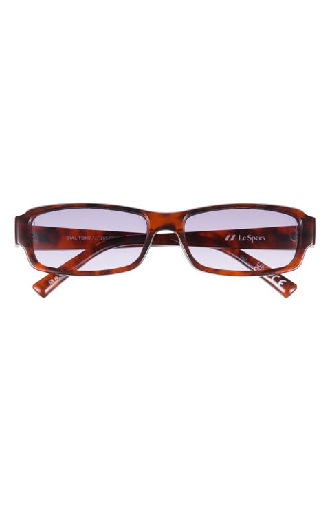 Dial Tone Rectangular Sunglasses