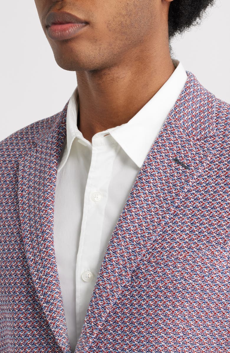 Etro Roma Jersey Jacquard Sport Coat, Alternate, color, 