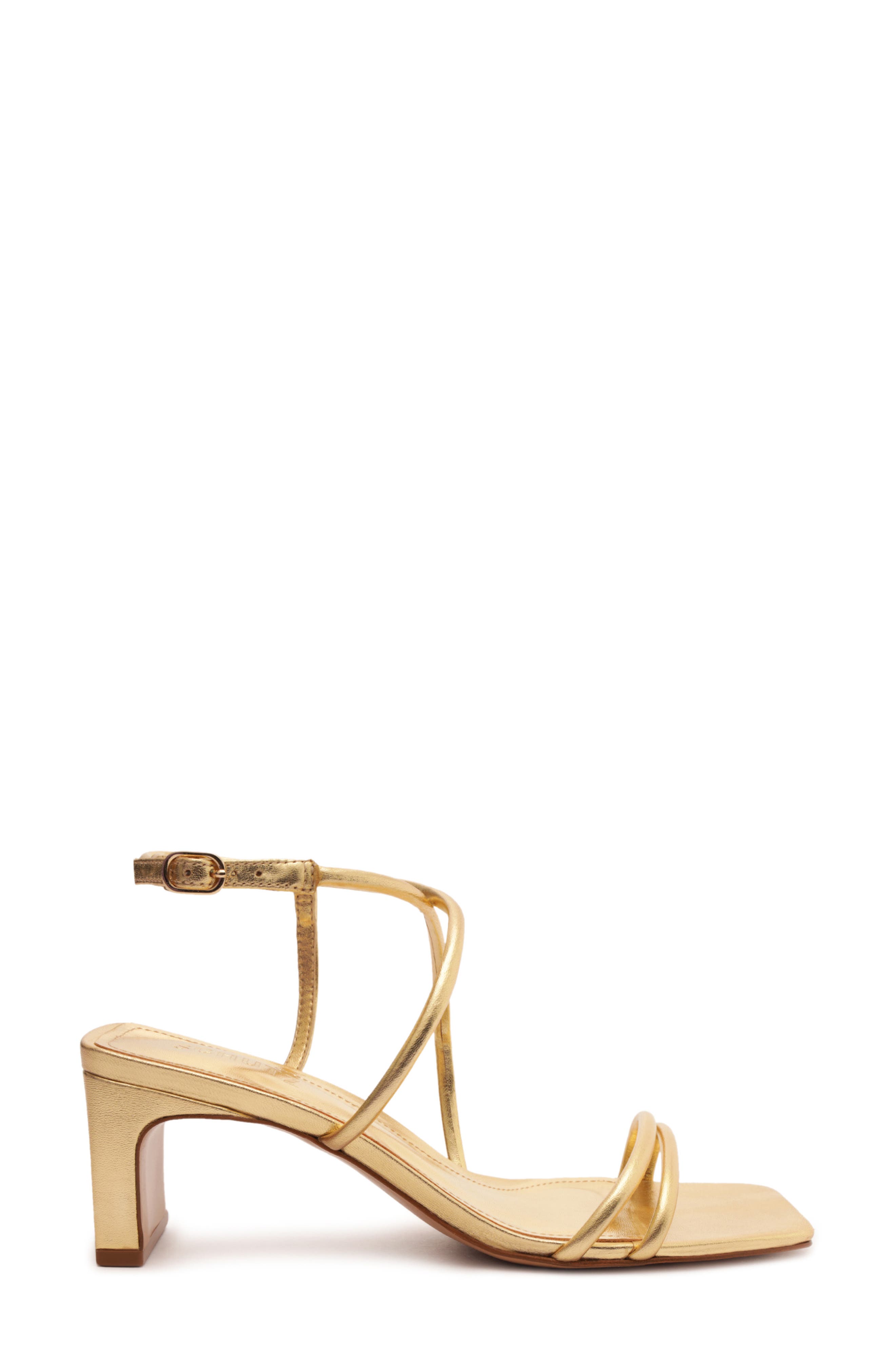 Aimee Strappy Sandal, Alternate, color, OURO CLARO ORCH