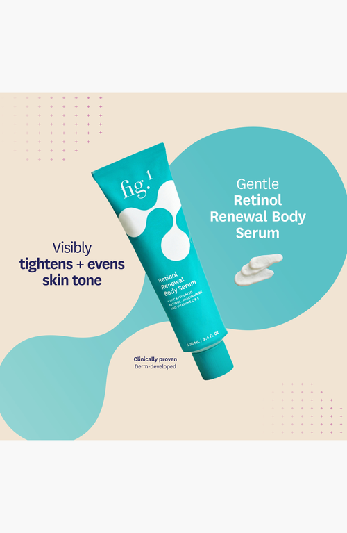 Fig.1 Beauty Retinol Renewal Body Serum In Blue