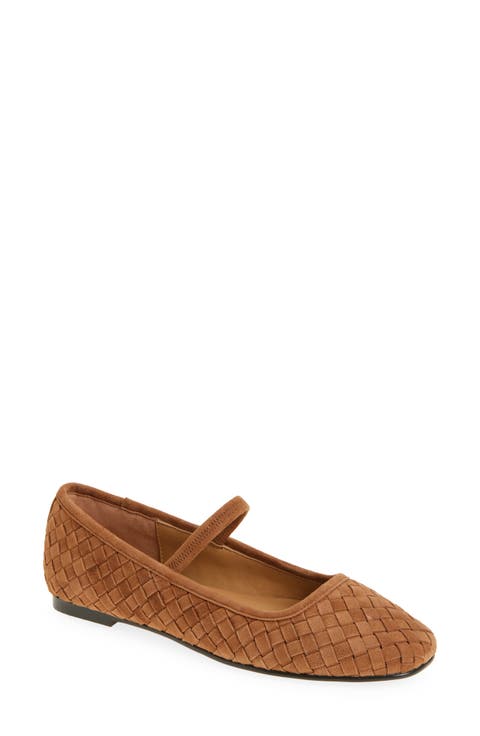 The Greta Woven Mary Jane Flat (Women)
