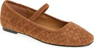 Madewell The Greta Woven Mary Jane Flat