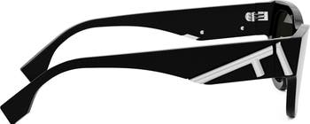 'Fendi First 53mm Cat Eye Sunglasses