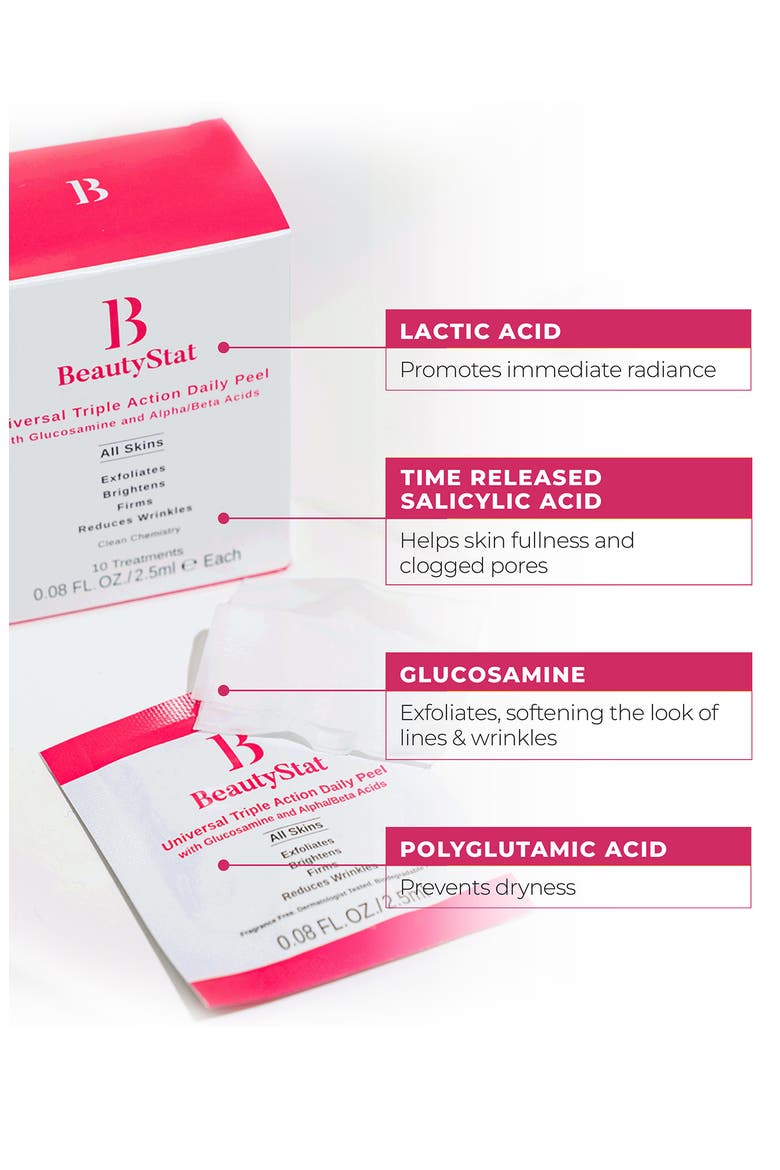 Triple Action One-Step Daily Exfoliating Peel Pad, Alternate, color, NO COLOR