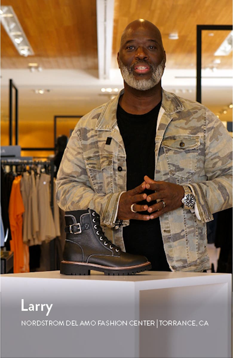 Foster Water Resistant Leather Boot, sales video thumbnail