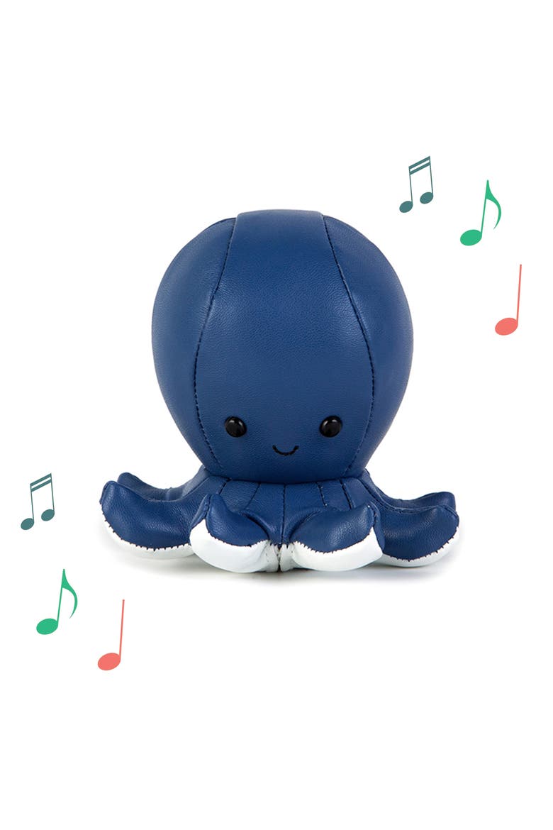 Musical Animals - Octopus, Plush Baby Music Box, Nursery Toy & Décor, Main, color, Blue