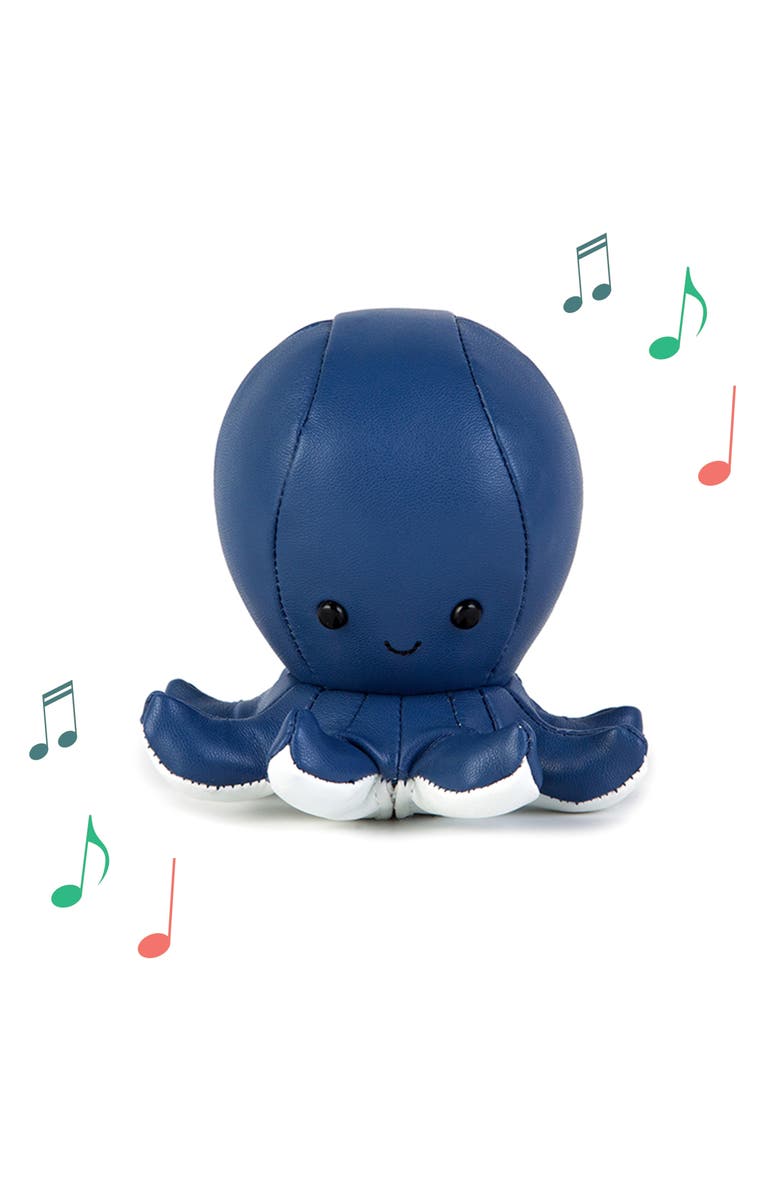 Little Big Friends Musical Animals - Octopus, Plush Baby Music Box, Nursery Toy & Décor, Main, color, Blue