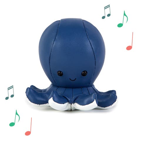 Musical Animals - Octopus, Plush Baby Music Box, Nursery Toy & Décor