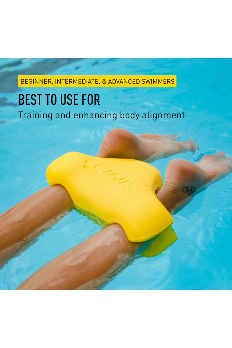 Ankle Buoy Fitness and Competitive Swim Training Buoy, Alternate, color, Yellow