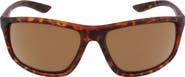 Nike Adrenaline 66mm Rectangular Sunglasses