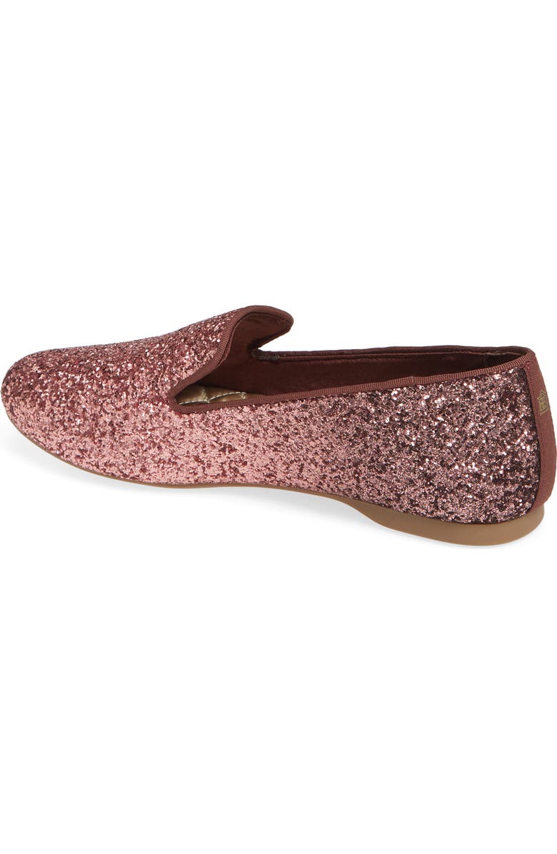 Birdies Starling Glitter Flat, Alternate, color,
