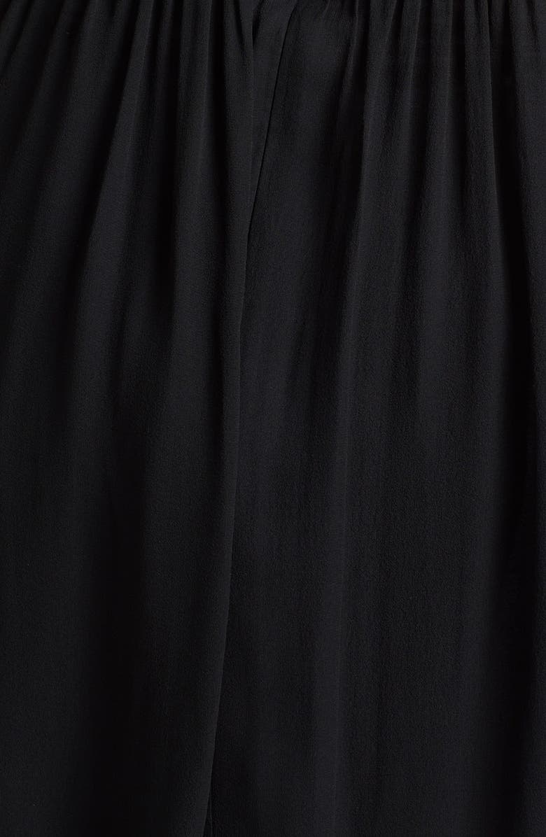 Donna Morgan 'Morgan' Strapless Silk Chiffon Dress, Alternate, color,