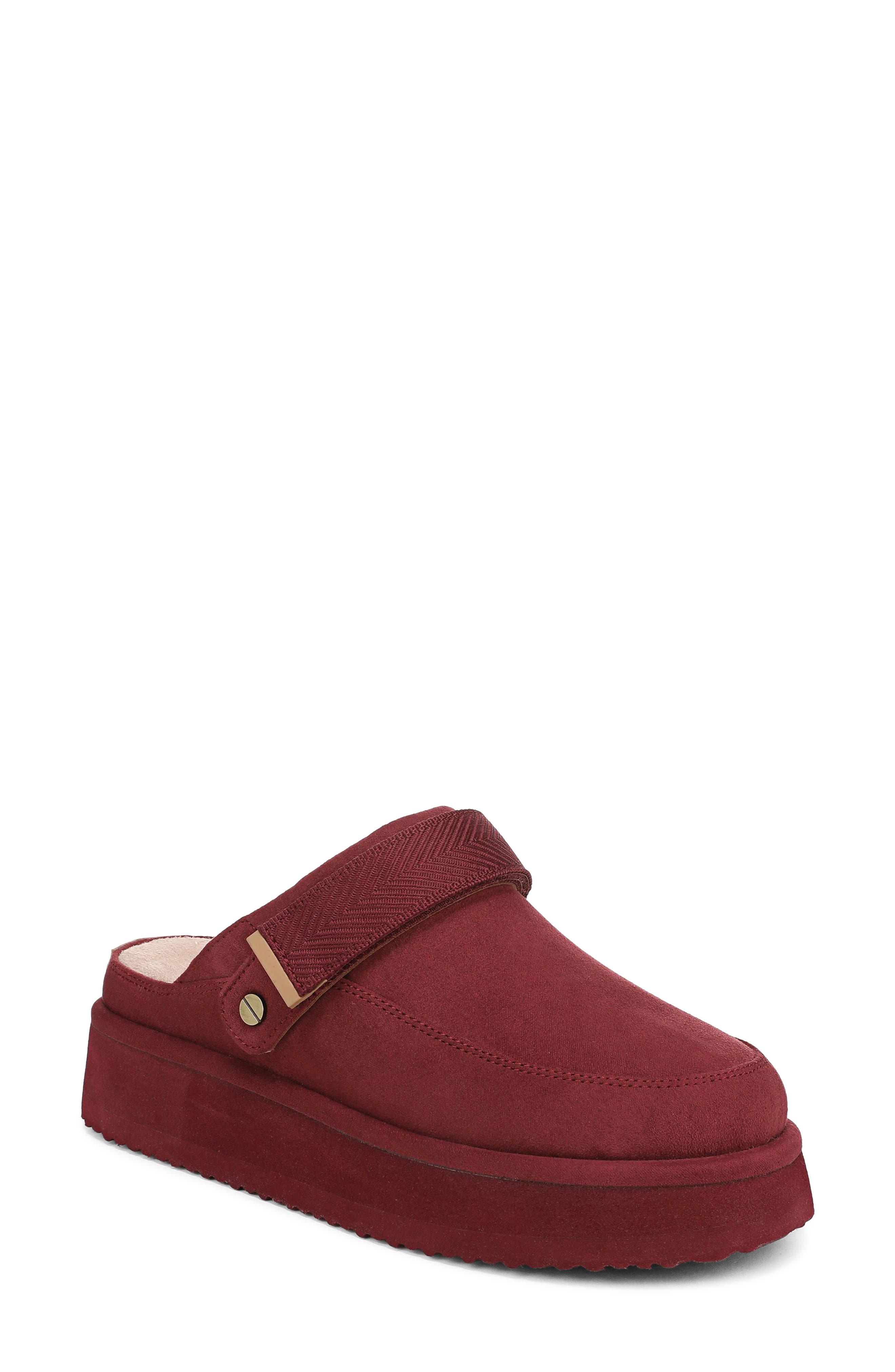 BURGUNDY MICROSUEDE