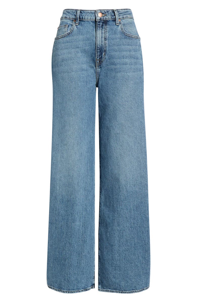 Treasure & Bond High Waist Wide Leg Jeans, Main, color, Medium Wash