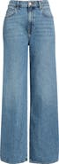 Treasure & Bond High Waist Wide Leg Jeans
