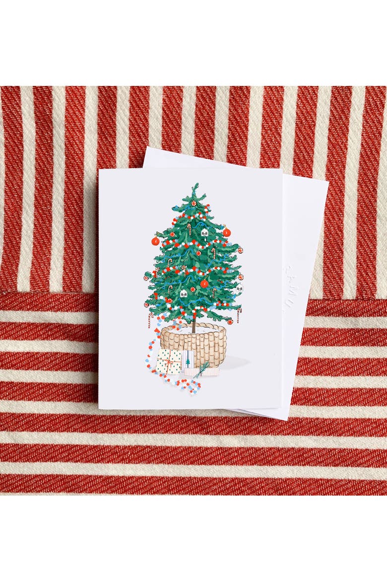 Holiday Oh Christmas Tree Greeting Card Pack, Alternate, color, Multi-Pack