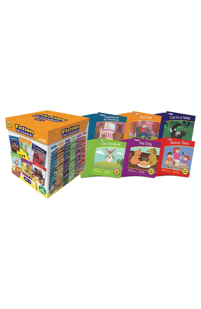Junior Learning Letters & Sound Set 2 Fiction Educational Learning Boxed Set, Main, color, Multicolored