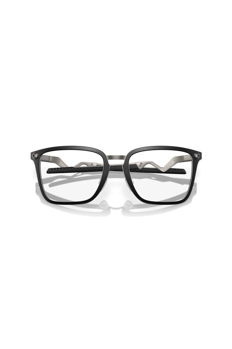 54mm Rectangle optical glasses, Alternate, color, Black